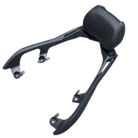 Motorcycle Spare Parts XMAX CNC Aluminum Alloy Rear Rack Cargo Sissy Bar bracket with backrest for yamaha xmax 250 300 2017-2019