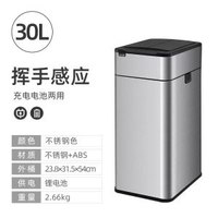 智慧感應式垃圾桶家用衛生間廁所帶蓋廚房客廳辦公室大號自動打包