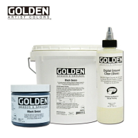 美國進口GOLDEN高登石膏粉和底涂 丙烯油畫水彩噴墨畫的基底材料
