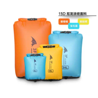 3F UL GEAR 6/12/24/36L Rectangle Bottom Waterproof Seam-sealed Waterbag Storage Bag for Hiking Drifting River Tracing
