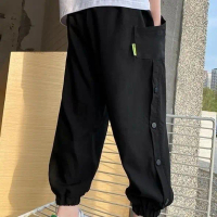 Boys' Pants New Quick-Dry Pants Thin Long Pants Children's Summer Pants Quick-Dry Loose Fit Big Kids
