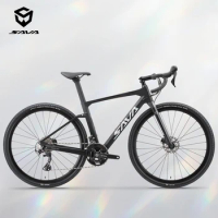 SAVA Carbon Fiber Gravel Road Bike GRX 600 Dual Disc 22 Speed/Single Disc 11 Speed Road Bike Race Bike 700C