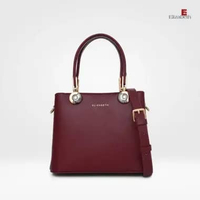 Tas Elizabeth Jisha Handbag Maroon
