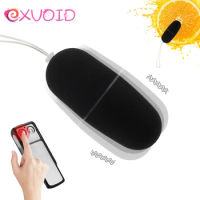 EXVOID Clitoris Stimulator Sex Toys for Couples Adult Products Wireless G-Spot Massager Dildo Sex Shop Love Egg Egg Vibrator