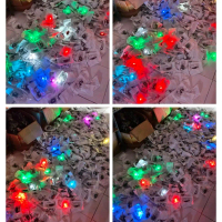 Lampu Pesawat LED Kecil USB / Lampu Pesawat LED 7 Warna / Lampu Pesawat Kecil USB Kedip 7 Warna Akse