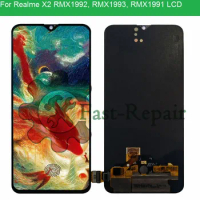 Original Super AMOLED For OPPO Realme X2 RMX1991 lcd for realme XT RMX1921 LCD Display Screen +Touch