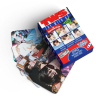 การ์ด Lomo, TWS, 6 55pcs, ลุ้นรัก, การ์ดภาพอัลบั้มสีฟ้ากระพริบ, SHINYU DOHOON YOUNGJAE HANJIN JIHOON