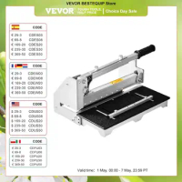 VEVOR Floor Cutter 13 inch Cuts Vinyl Plank Laminate Engineered Hardwood Siding Vinyl Plank for LVP SPC LVT VCT PVC and More