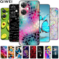 For One Plus Nord CE 3 / CE3 Lite 5G Case 2023 Fashion Painted Soft TPU Silicone Cover for Oneplus Nord N30 N 30 Phone Cases New