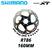 Shimano Deore XT RT86 SLX RT76 RT66 RT56 RT26 Bike Brake Disc 6 Bolt Rotors for MTB Mountain Bicycle Disc 160MM 180MM 203MM
