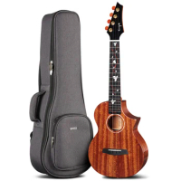 Enya Ukulele Concert Tenor M6 Ukelele High Gloss AAA Solid Mahogany Acoustic String Instruments Hawaii Mini Guitar with Pickup