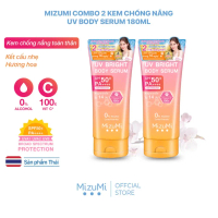 MizuMi Combo 2 Kem Chống Nắng UV Body Serum 180ml
