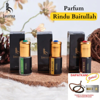 [Get 3] Jauzaa Parfum Rindu Baitullah | Parfum Sholat Ibadah Wangi Raudhah Kiswah Kasturi 100% Origi