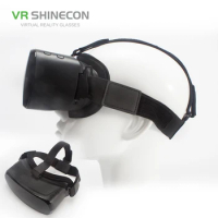 VR SHINECON Private model Passed FCC RoHS Certificate Quad core CPU Immersive 4k Screen All in one VR headset