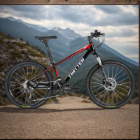 TWITTER Carbon fiber child mountain bike MT200 hydraulic brake Cross Country Bike 30-speed 24-inch gravel bike Front Suspension