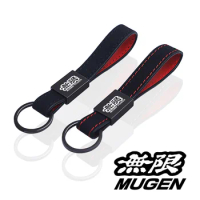 for Honda mugen power Accord Civic vezel Crv City Jazz Hrv car key chain leather keychain Car Accessories