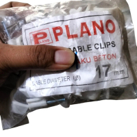 Klem Paralon Kabel Plano 17 mm