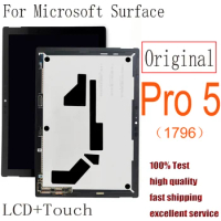 Original Pro 5 LCD For Microsoft Surface Pro 5 1796 LCD Touch Digitizer Assembly LP123WQ1 For Microsoft Surface Pro5 Lcd Display