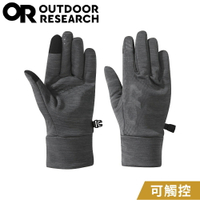 【Outdoor Research 美國 女 防風透氣觸控刷毛保暖手套《淺灰》】271563/厚手套/機車手套/防滑手套