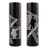 [Detective Conan] Anime Shuichi Thermos Steel Water Bottle LED Display Temperature Sensing Cup Manga Role Conan Kid