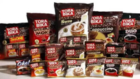 Instant Drink Coffee Sachet / Kopi Saset Torabika / Tora Bika Renteng Isi 10 Cappucino, Tora Susu, M