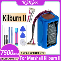 Battery 7500mAh For Marshall Kilburn II C196A1 7252-XML-SP Bluetooth Speaker with 7-wire Plug Bateria