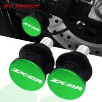 Motorcycle Swing Arm Protect For ZX10R 2013-2020 ZX6R ZX636 2015-2024 CNC 8MM Swingarm Spools Stand Screws Cover zx6r zx10r