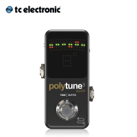 tc electronic Polytune 3 Mini Noir 地板式調音器