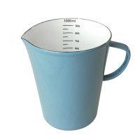 【現貨】群青系列 1000ml琺瑯量杯 牛奶杯【來雪拼】咖啡杯 露營杯 量杯