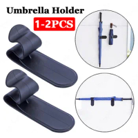 1-2PCS Car Umbrella Hook Holder Wall Mounted Holder Adhesive Umbrella Stand Universal Umbrella Hook Fixing Hanger Clip For Auto