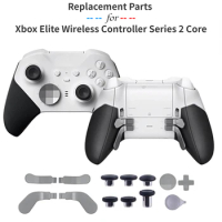 Metal D-Pad Trigger Paddles For Xbox One Elite 2 Cores Controller Series 2 Parts Repair Kit Elite ll Replacement Thumbstick