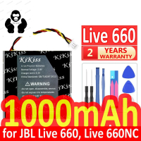 Brand new 1000mAh kikiss powerful battery 683331 for JBL Live 660 660nc wireless headset Welcome to 