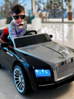 勞斯萊斯兒童電動汽車男女寶寶小孩遙控玩具車1-7歲可坐人四輪車