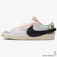 Nike Blazer Low 77 Jumbo 男鞋 休閒 經典 大勾 白黑彩 DX6059-101