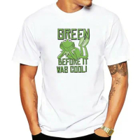 Officially Licensed Kermit Green Before It Was Cool! Men's T-Shirt S-XXL Sizes TEE Shirt Cotton Customize
