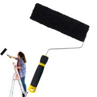 Paint Roller Brush Nylon Filler Putty Roller Brush Comfortable Grip Interior Paint Brush For Floors Walls And Higher Layer