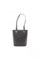 Salvatore Ferragamo Pre-Loved Salvatore Ferragamo Gancini Shoulder bag tote bag leather black