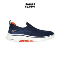 SKECHERS Go Walk 7 Original Navy Orange Sepatu Casual Pria - 216633WWNVOR 45