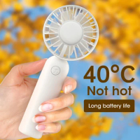 New Portable Fan Mini Handheld Electric Fan Usb Rechargeable Handheld Small Pocket Fan for Home Outdoor Travel Camping Air Coole
