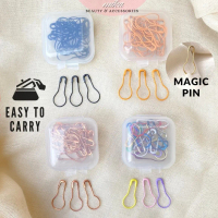 Terlaeis Premium Supplement MAGIC PIN (25PCS WITH CONTAINER) MAGIC BROOCH MAGIC PIN JARUM TUDUNG KER