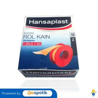 HANSAPLAST PLESTER ROLL 1.25 CM X 5 M BOX