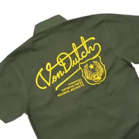 Von Dutch Workshirt 1650 Army Green XXL