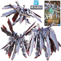 Bandai Metal Build XM-X0 Crossbone Gundam X-0 Full Cloth 18Cm Original Action Figure Model Kit Toy Birthday Gift Collection