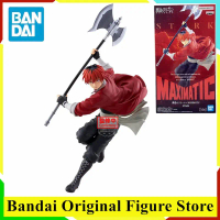 ฟิกเกอร์แอคชั่นแท้จาก BANDAI MAXIMATIC Frieren Beyond Journey's End Stark ของเล่นโมเดล PVC สำหรับสะส