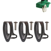 3PCS Belt Clips Belt Clip And Screw 372229 331277 Belt Clips Silver Steel Tool Hooks DS18DBL Cordless Driver Drill