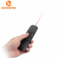 Zoweetek i7PPT 2.4GHz Mini Wireless Keyboard Air Mouse Combo Remote Control Laser Pen Presentation Pointer for TV BOX Laptop PC