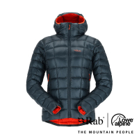 【RAB】Mythic Alpine Jacket Wmns 神話輕量羽絨連帽外套 女款 獵戶藍 #QDB46