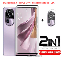 Untuk Oppo Reno 10 Pro Plus/10 Pro+/Reno10/Reno10 Pro (4G/5G): Pelindung skrin, anti calar, perlindu
