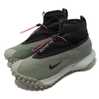【NIKE 耐吉】戶外鞋 ACG Mountain Fly 防水 男鞋 GORE-TEX 避震 高筒 拉繩 反光 綠 黑(CT2904-300)