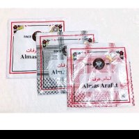 Sorban arab almas premium tanpa rumbai merah putih, hitam putih dan putih polos sorban palestine ole